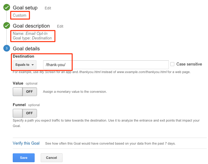 Invenit Micronology Information Technology Solutions | Google Analytics Goal Setup