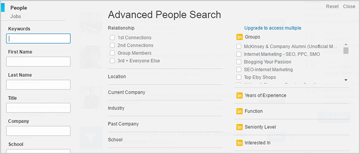 Invenit Micronology Information Technology Solutions | 10 USEFUL LINKEDIN FEATURES YOU MIGHT NOT KNOW ABOUT | Take Advantage Of Advanced Search Option