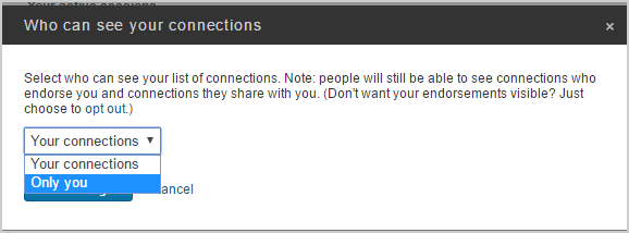 Invenit Micronology Information Technology Solutions | 10 USEFUL LINKEDIN FEATURES YOU MIGHT NOT KNOW ABOUT | Hide your connections