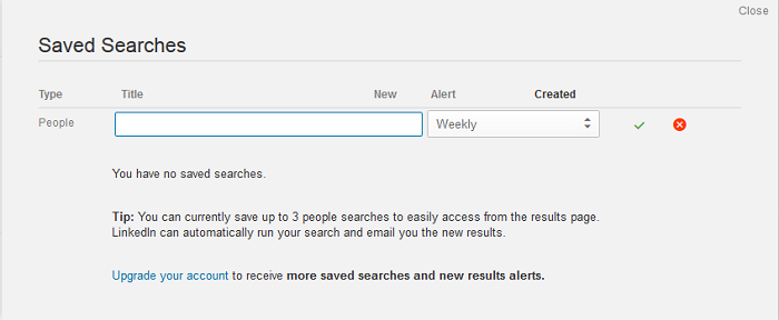 Invenit Micronology Information Technology Solutions | 10 USEFUL LINKEDIN FEATURES YOU MIGHT NOT KNOW ABOUT | Save Searches